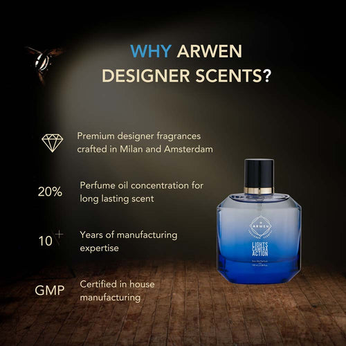 Arwen Designer Scents Lights Camera Action Perfume - Arwen Perfume